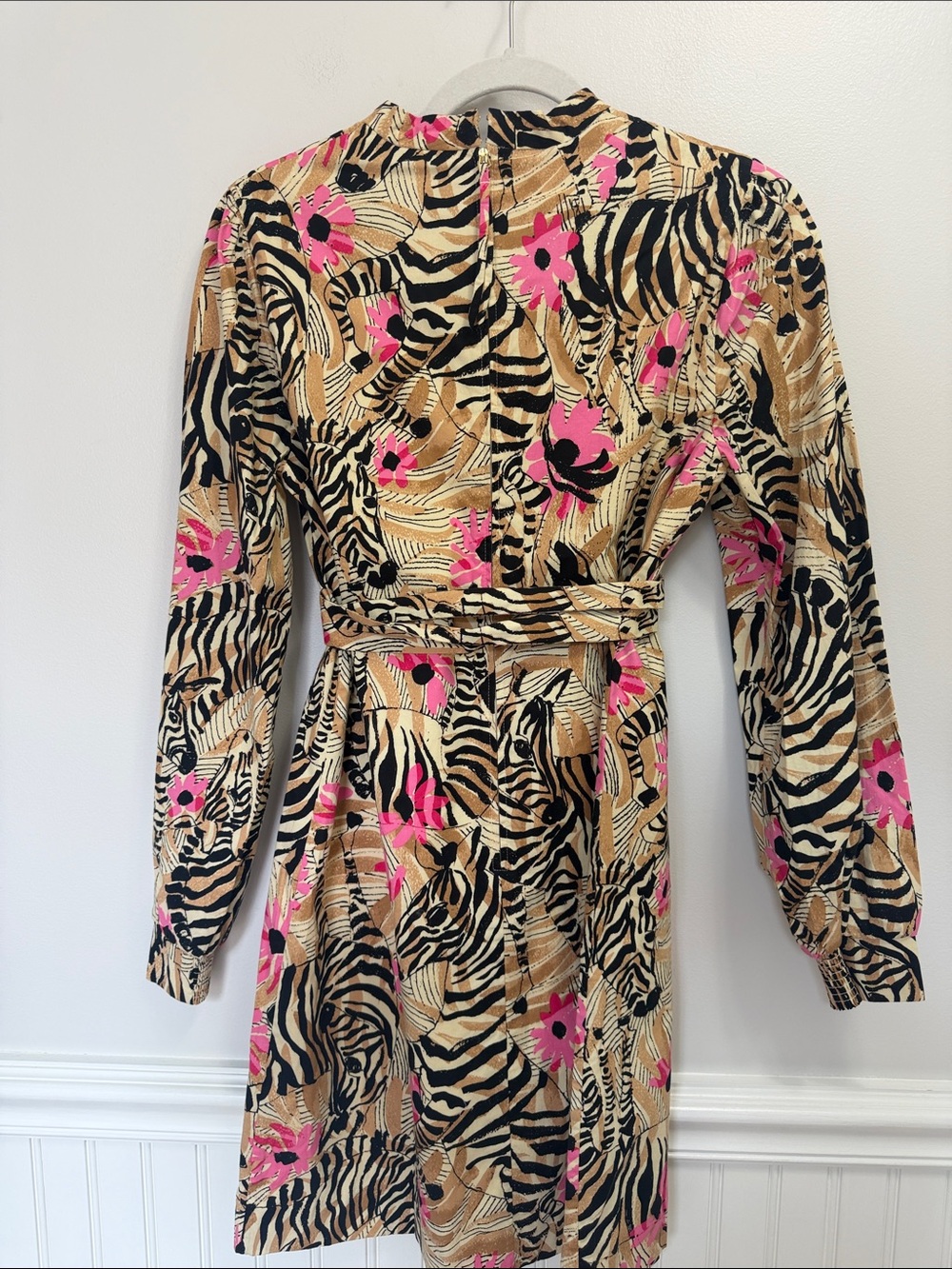 Lilly Pulitzer Phillipa Stretch Poplin El Morocco Animal Print - Picture 10 of 10